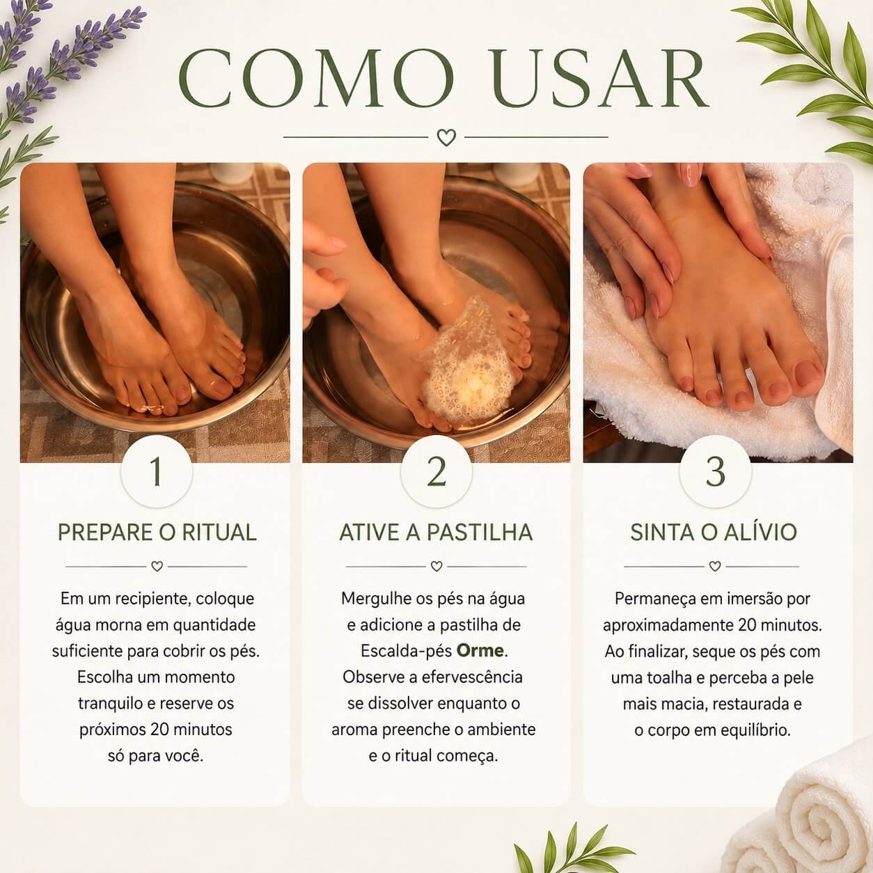 Kit Spa Dos Pés Orme