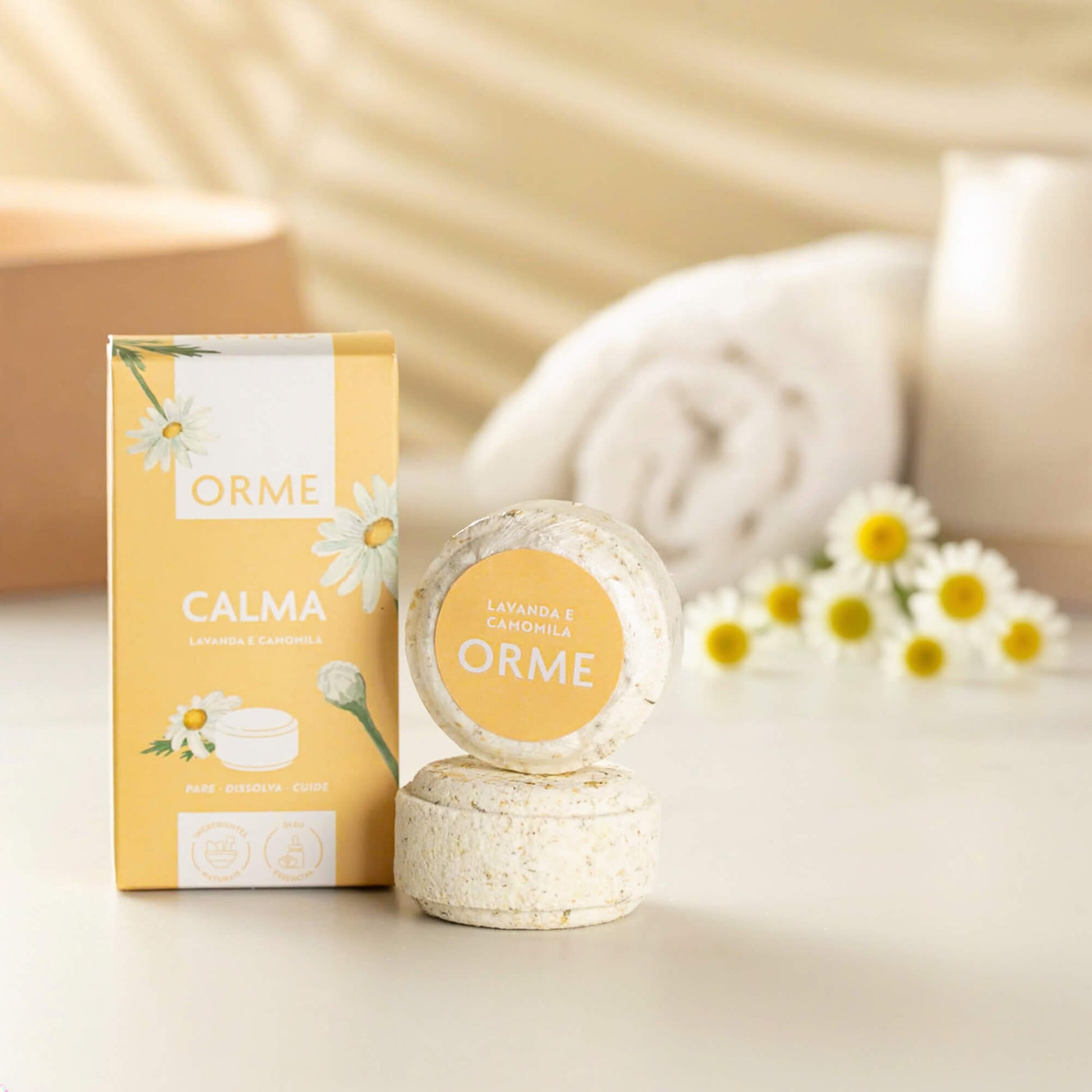 Orme Calma – Ritual de Banho para os Pés