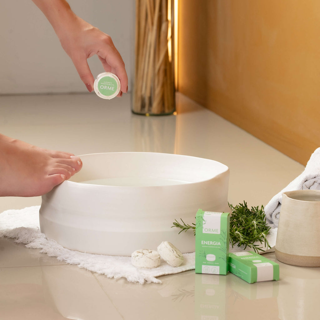 Orme Energia – Ritual de Banho para os Pés