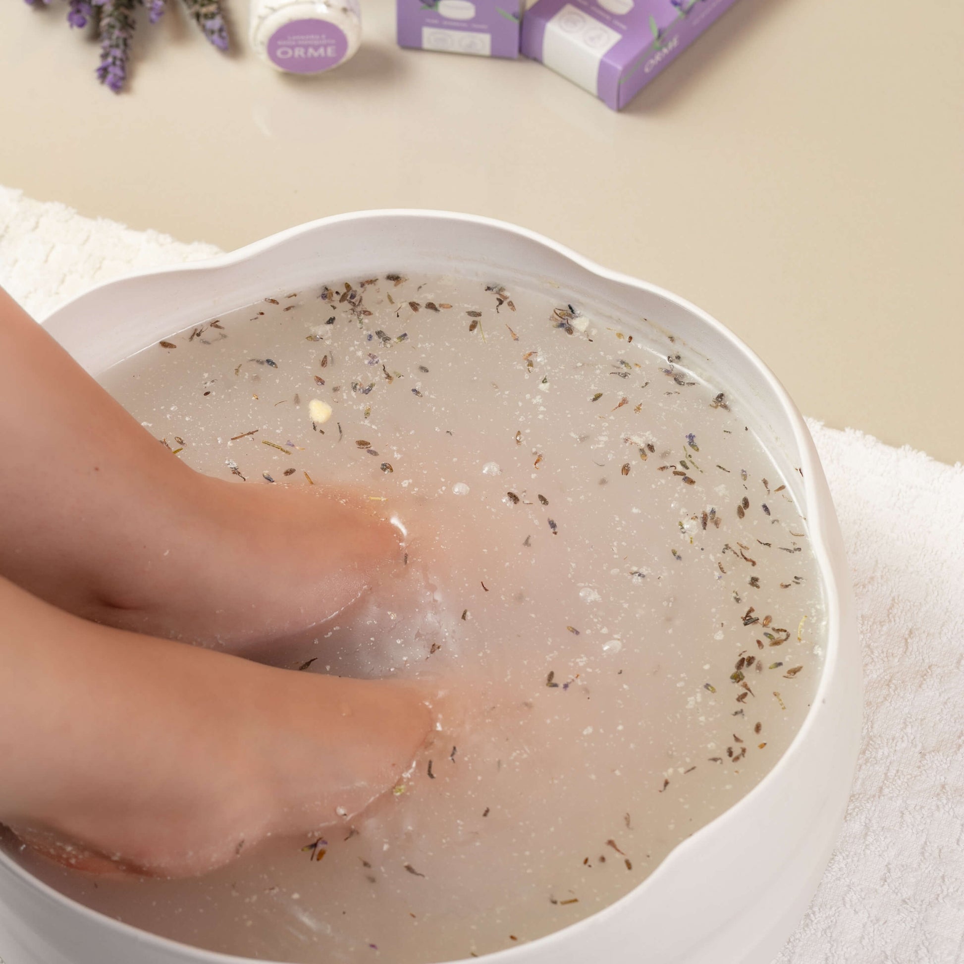 Orme Equilíbrio – Ritual de Banho para os Pés